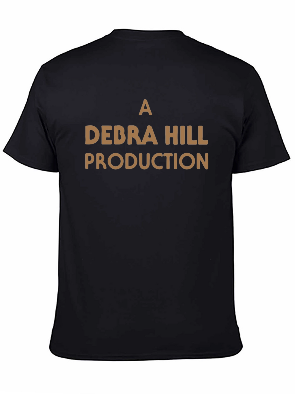 Debra Hill Production Black T-Shirt