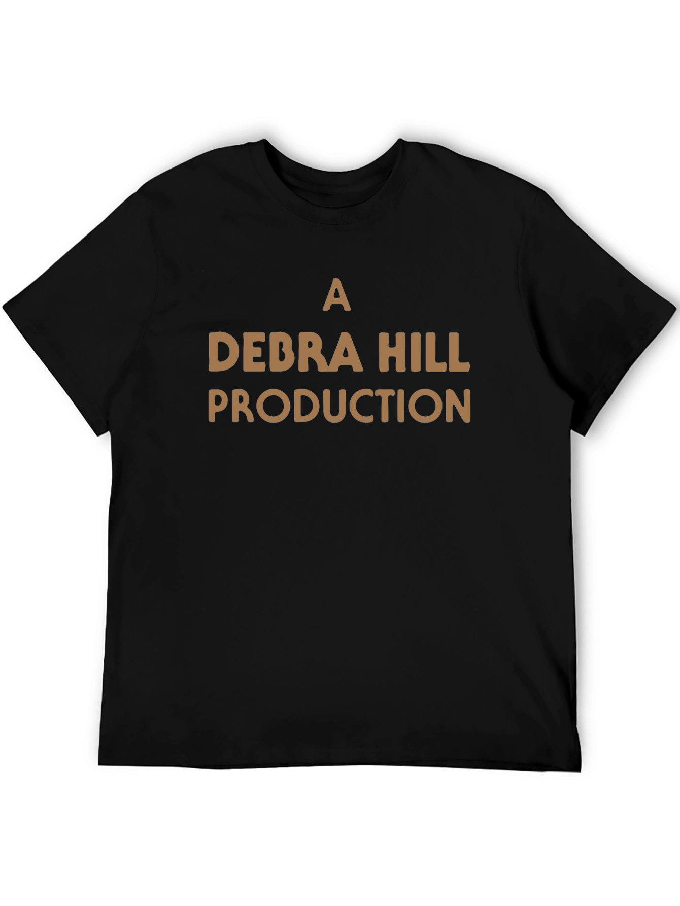 Debra Hill Production Black T-Shirt