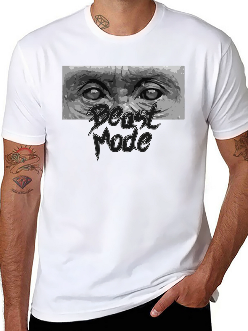 Beast Mode Gorilla Graphic Tee