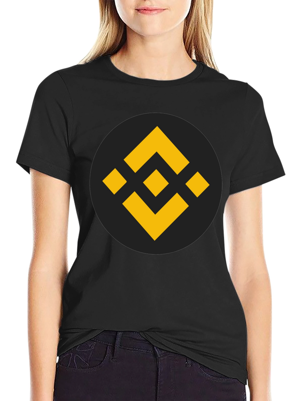 Binance Logo T-Shirt - Black Crypto Tee