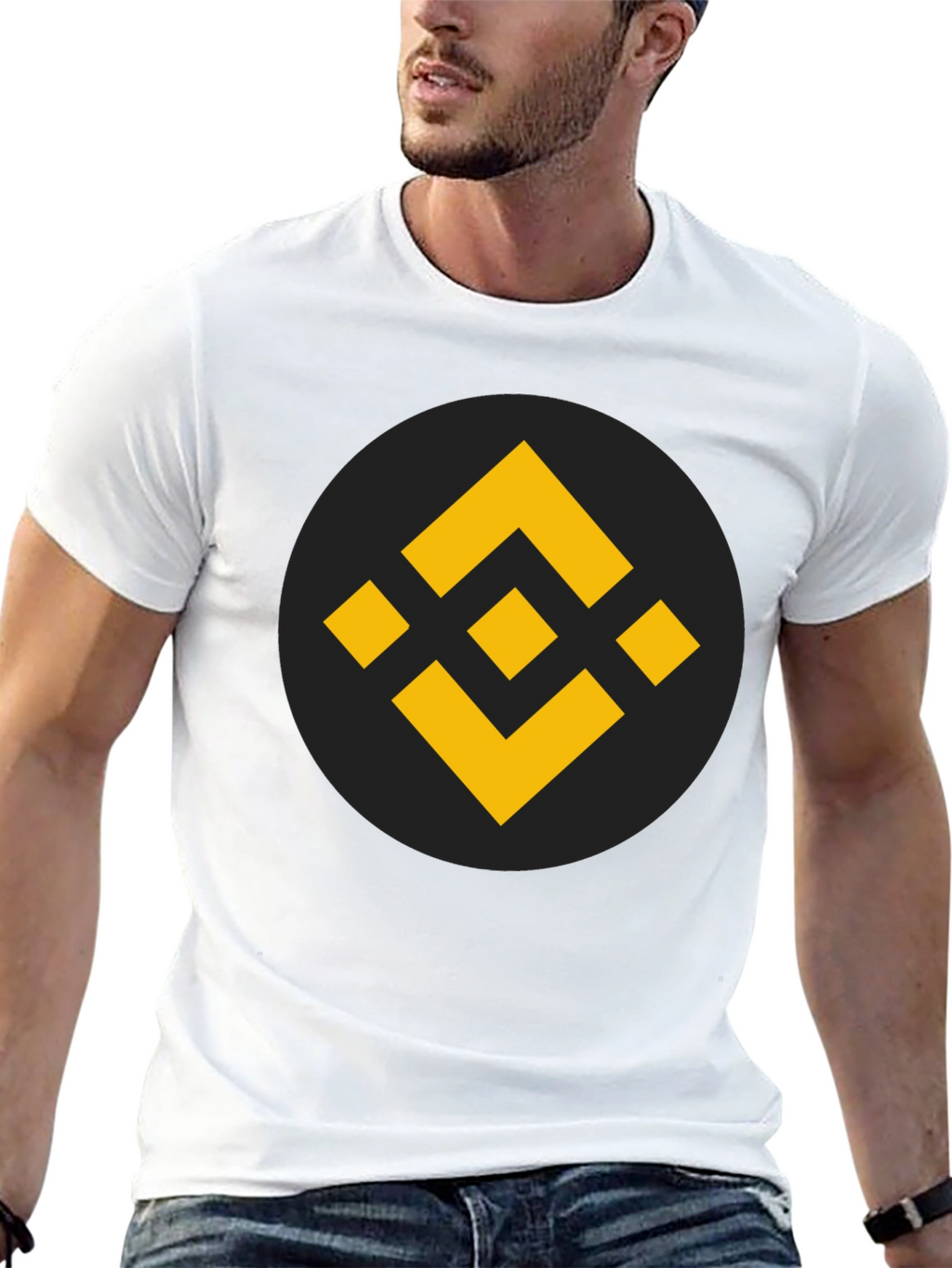 Binance Logo T-Shirt - Black Crypto Tee
