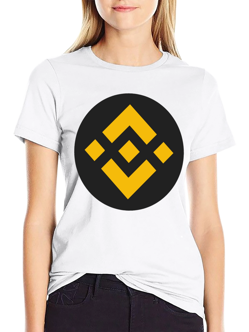 Binance Logo T-Shirt - Black Crypto Tee