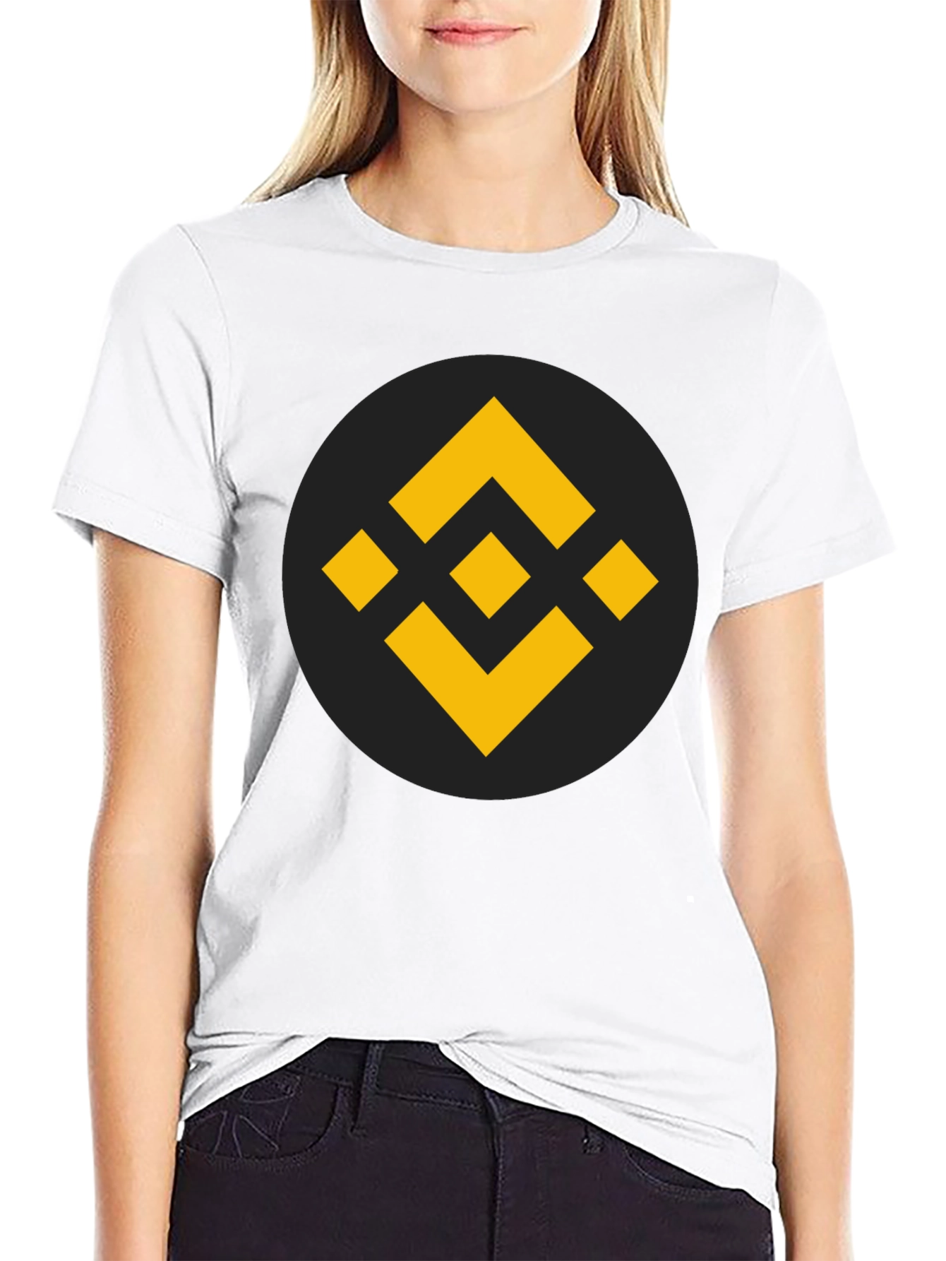 Binance Logo T-Shirt - Black Crypto Tee