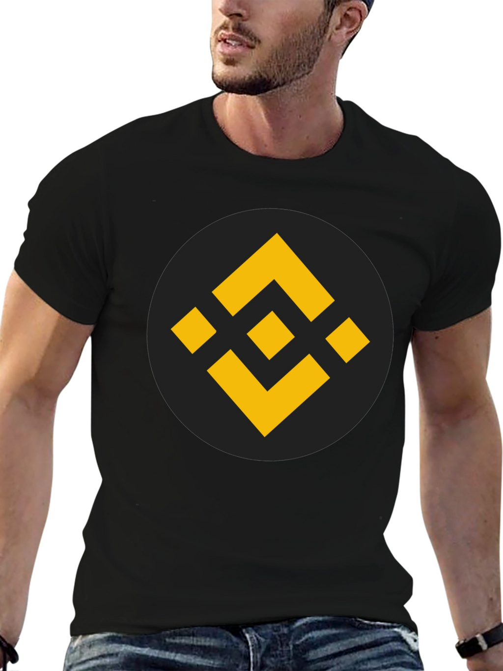 Binance Logo T-Shirt - Black Crypto Tee