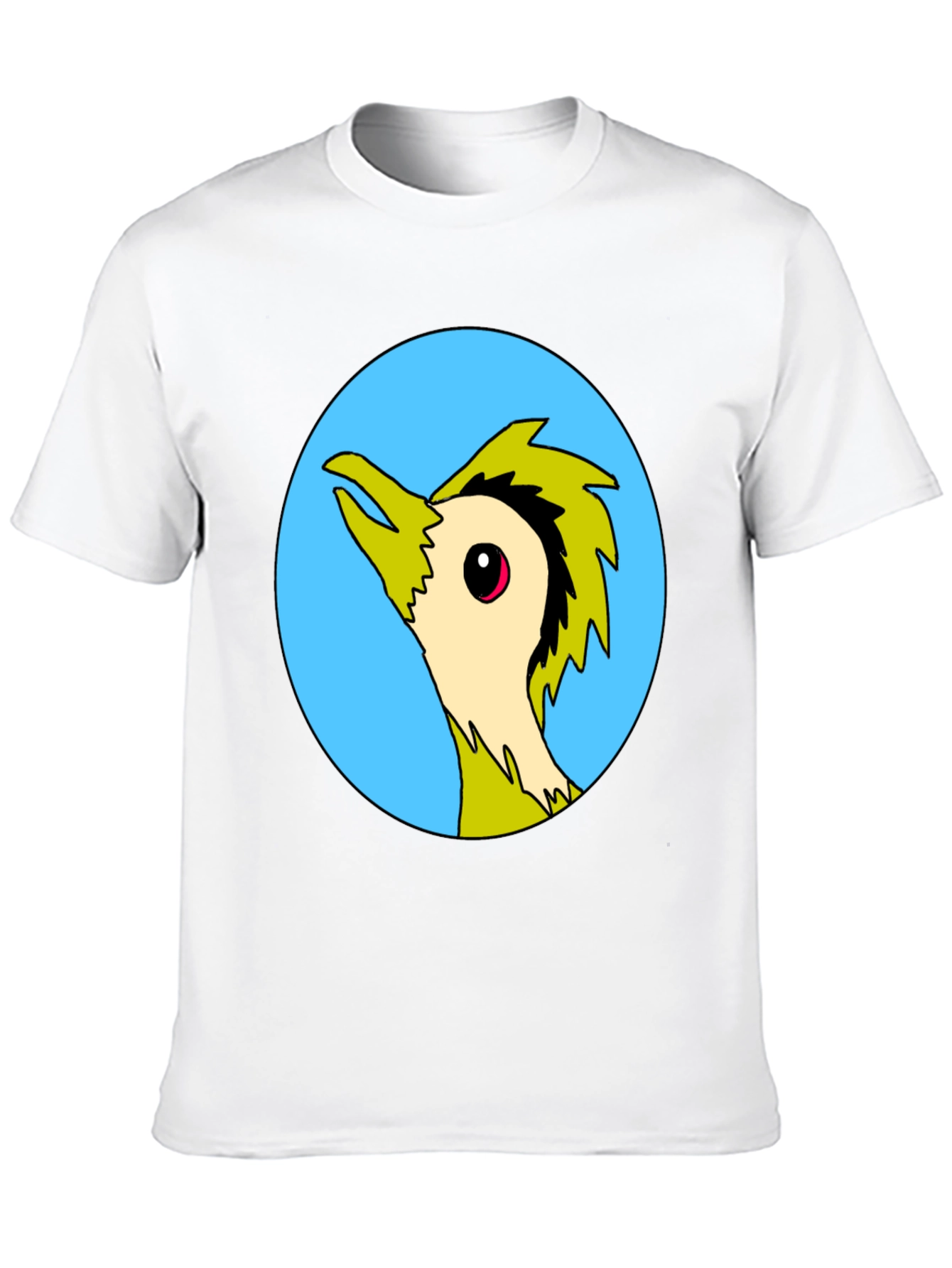 Cool Cartoon Bird Graphic Print Tee