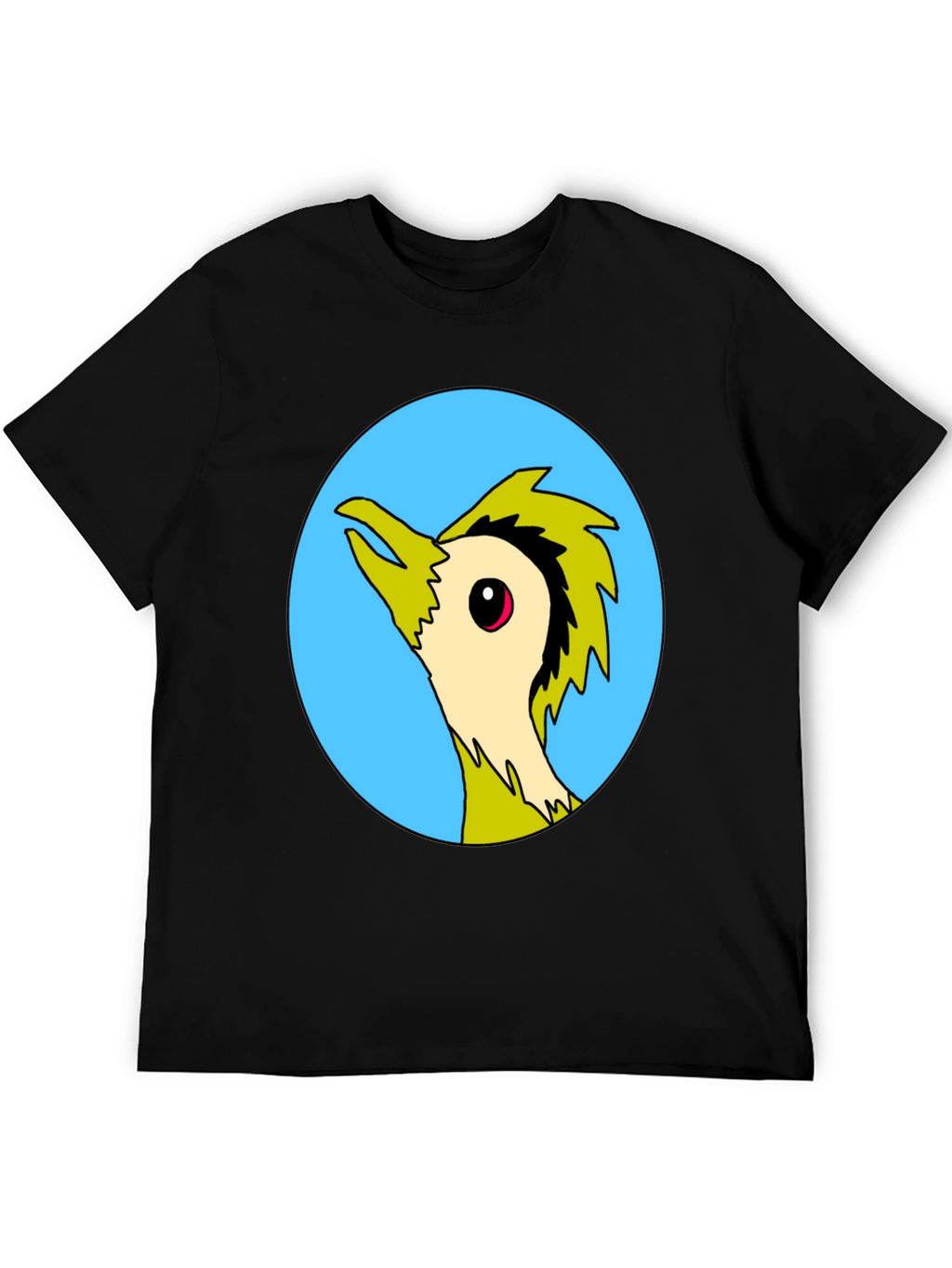 Cool Cartoon Bird Graphic Print Tee