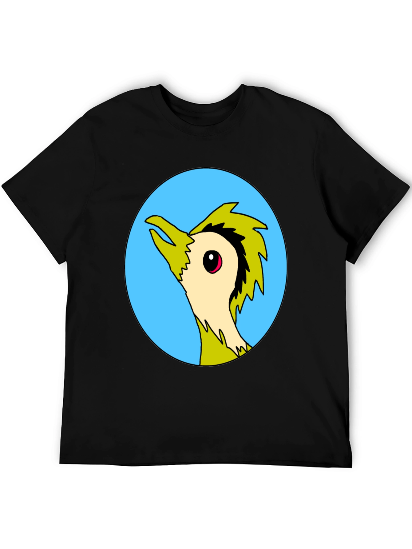 Cool Cartoon Bird Graphic Print Tee