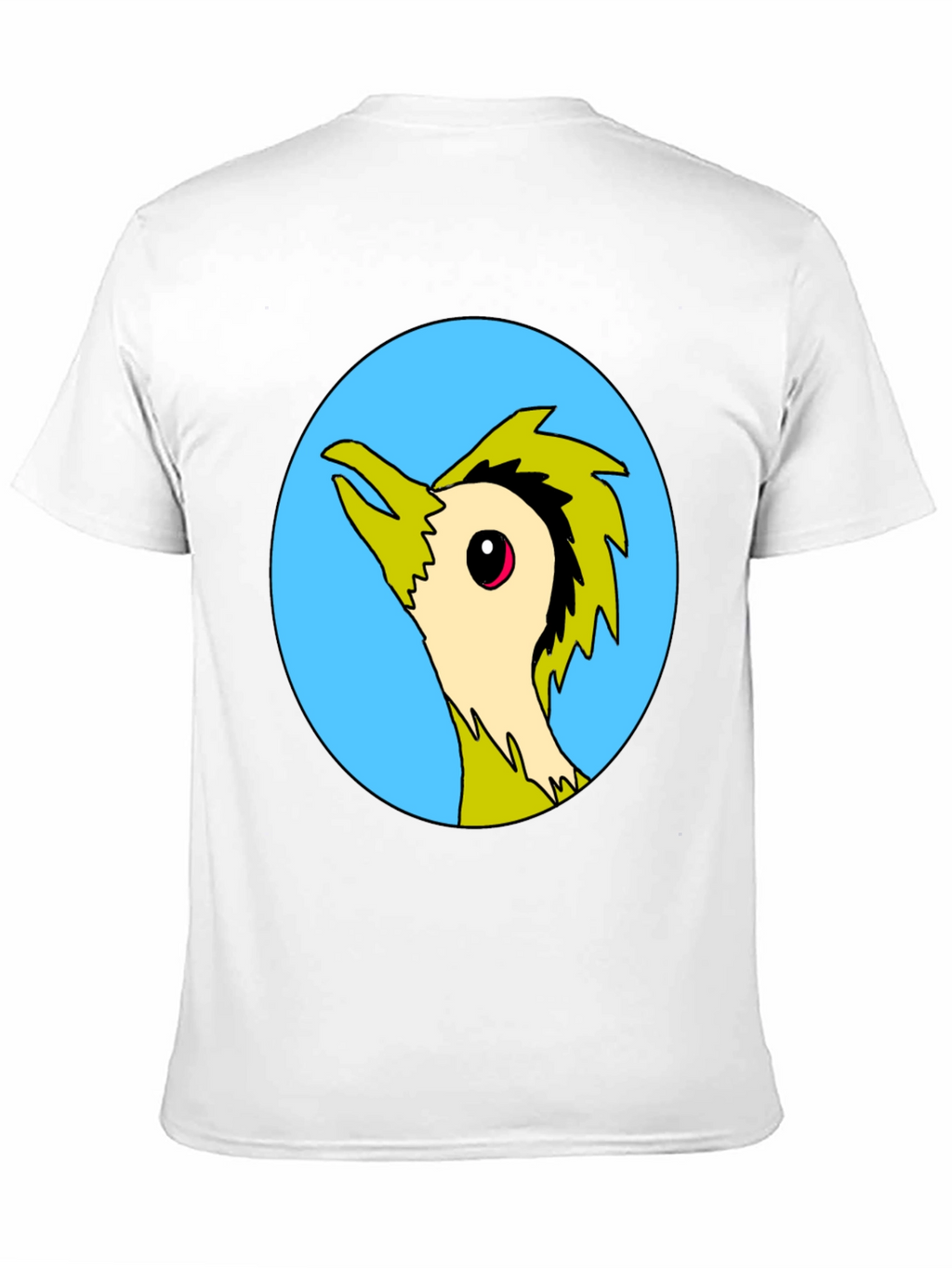 Cool Cartoon Bird Graphic Print Tee