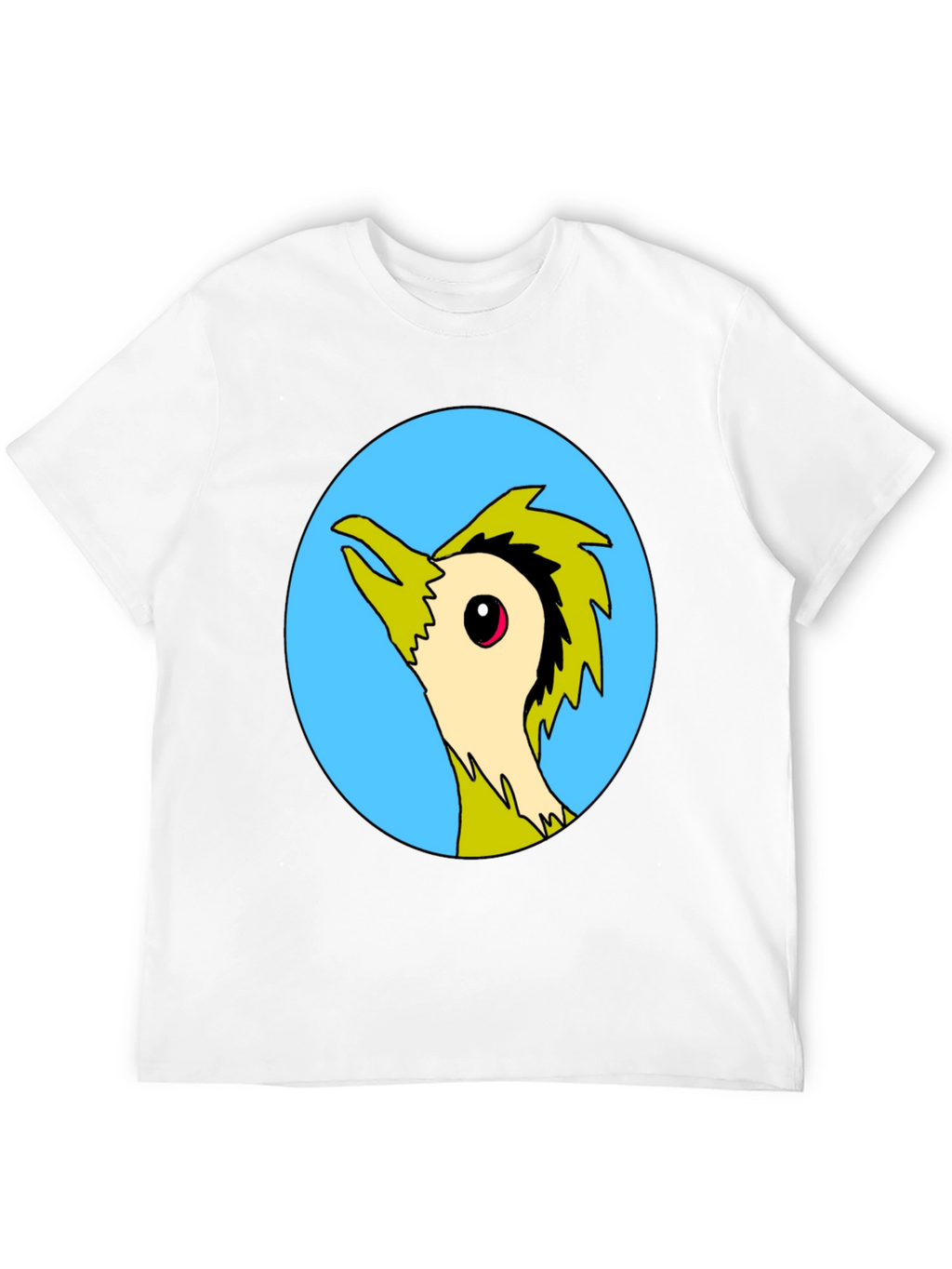Cool Cartoon Bird Graphic Print Tee