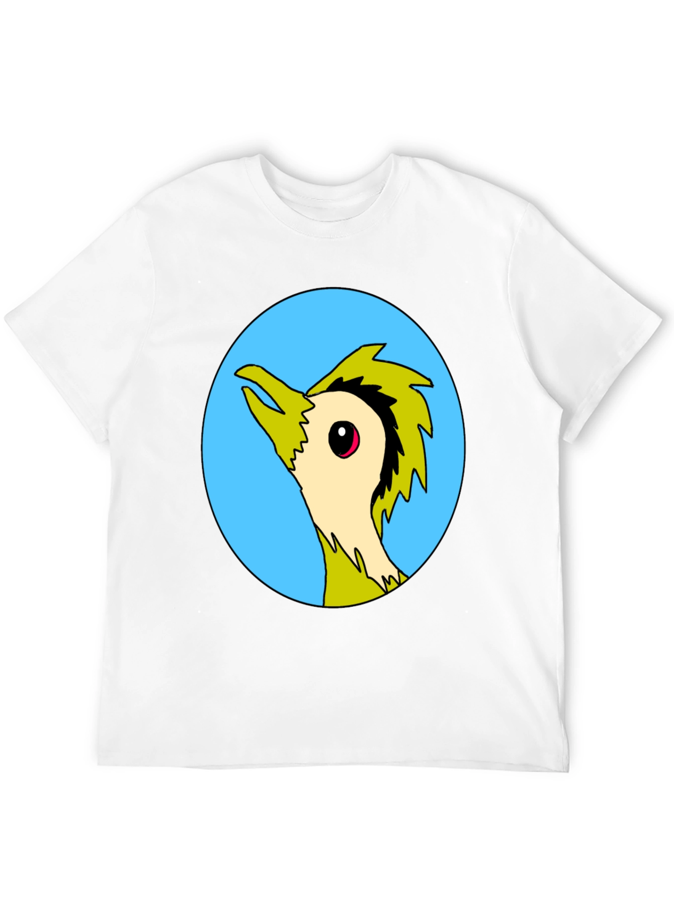 Cool Cartoon Bird Graphic Print Tee