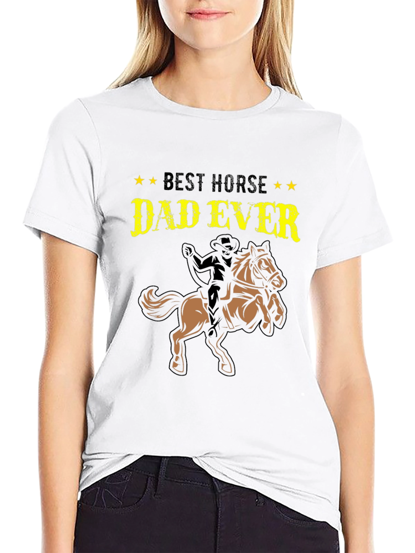 Best Horse Dad Ever Graphic Tee