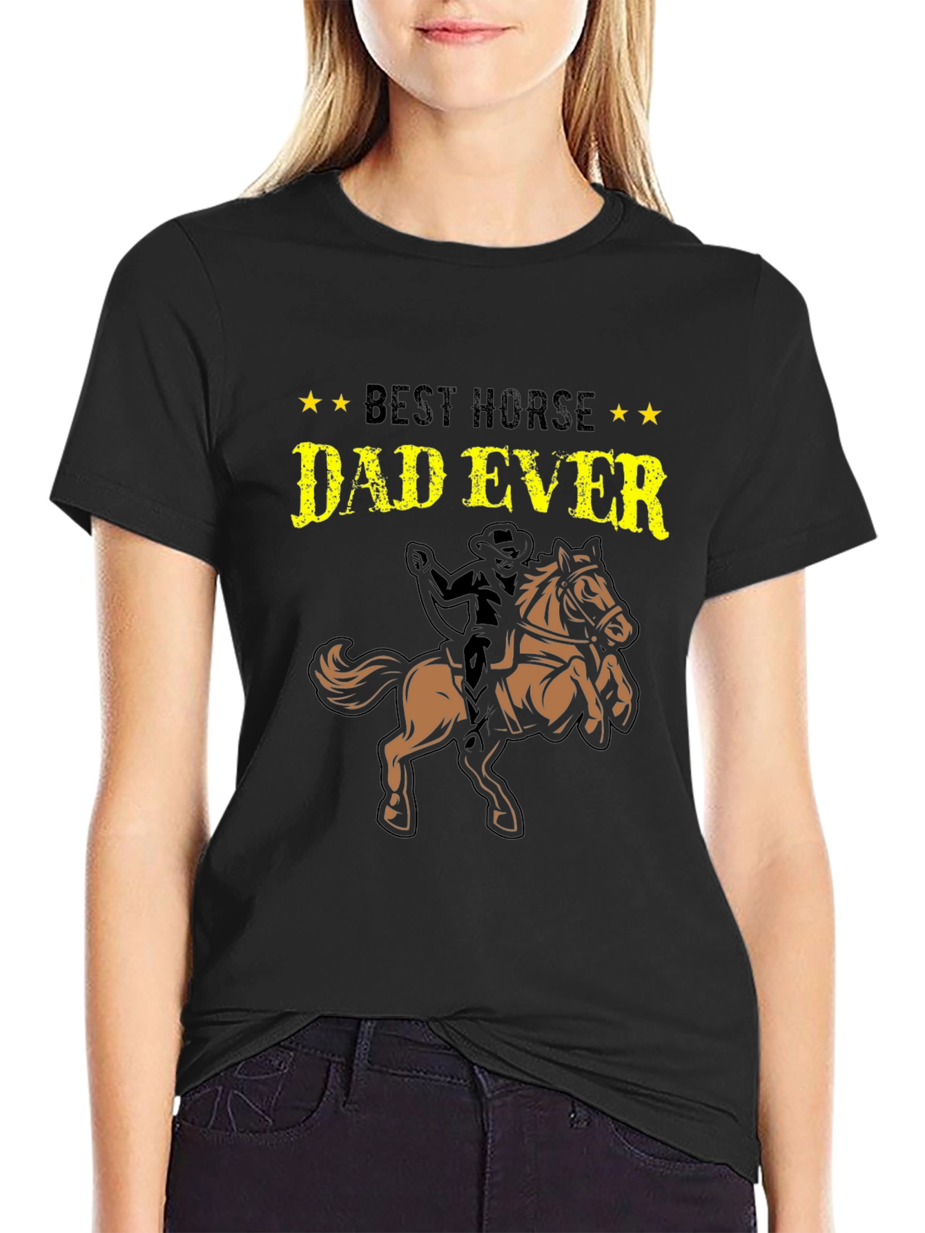Best Horse Dad Ever Graphic Tee