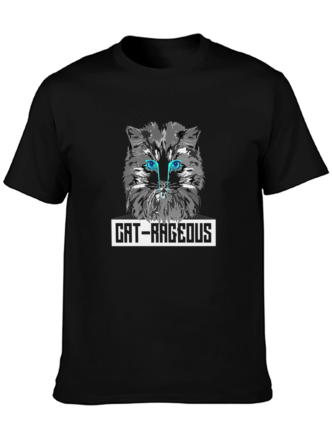 Cat-Rageous Graphic T-Shirt