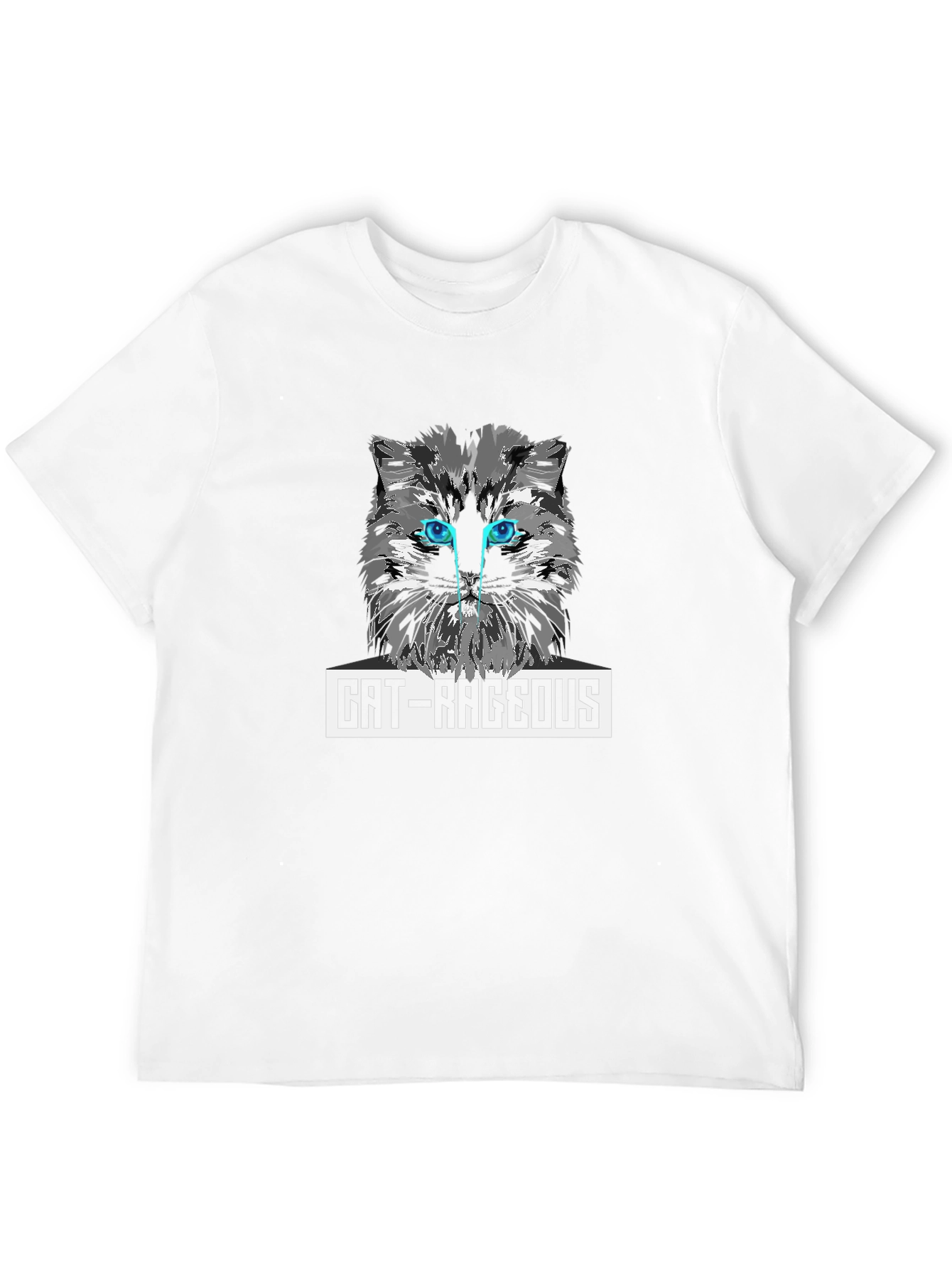 Cat-Rageous Graphic T-Shirt