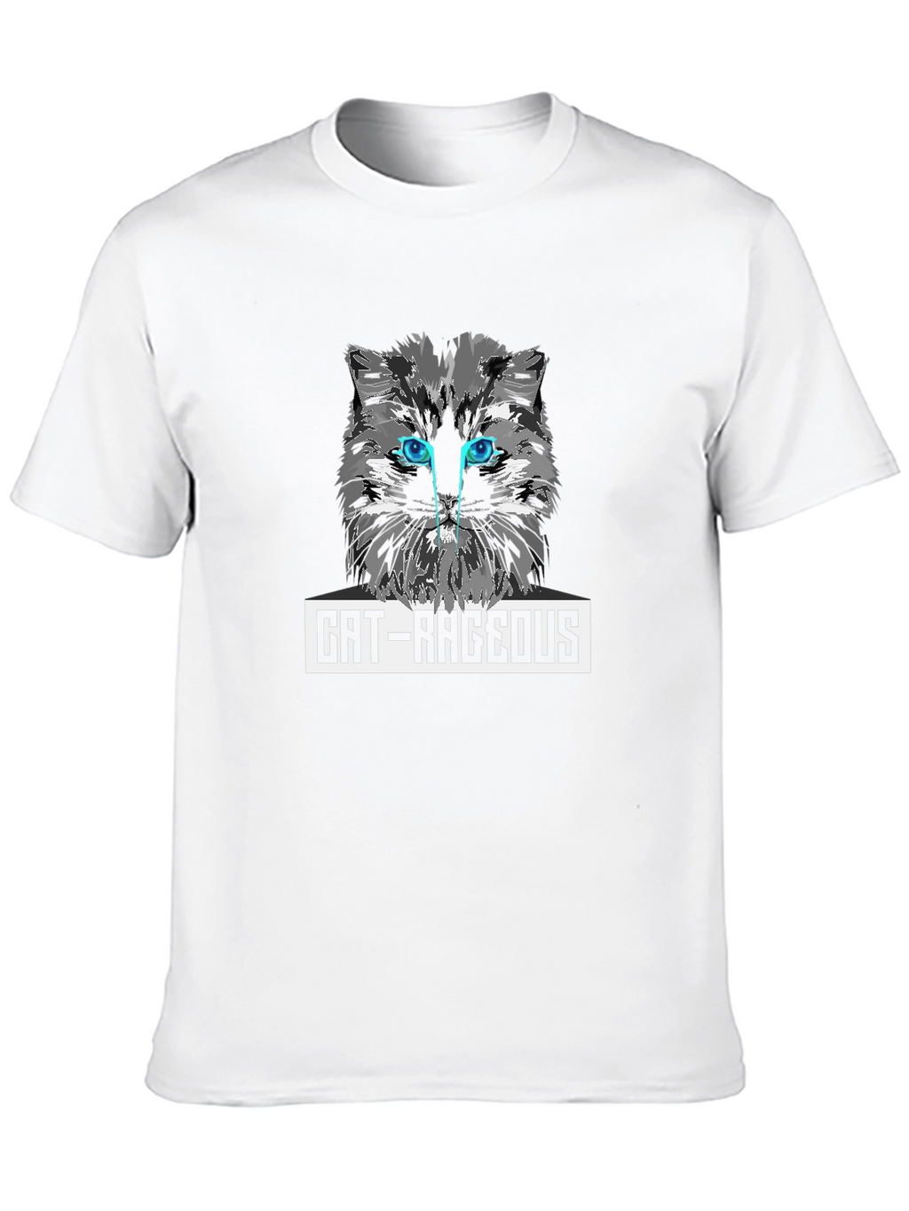 Cat-Rageous Graphic T-Shirt