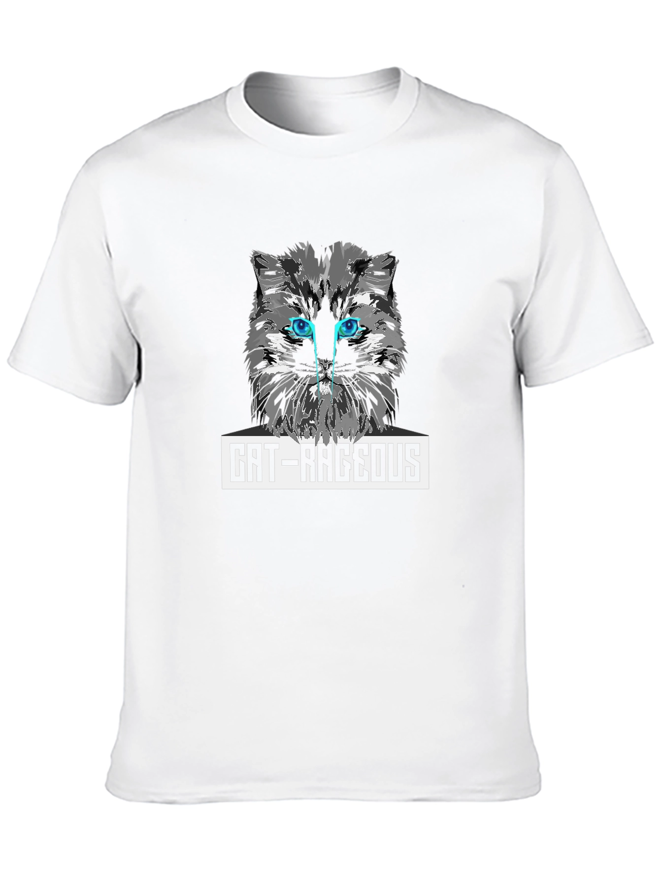 Cat-Rageous Graphic T-Shirt
