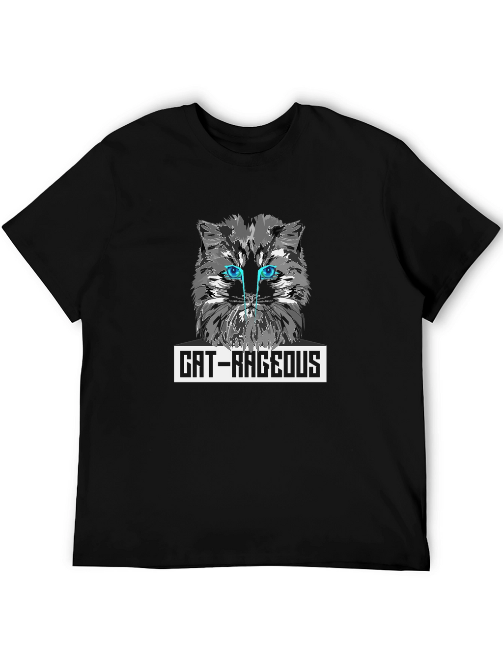 Cat-Rageous Graphic T-Shirt