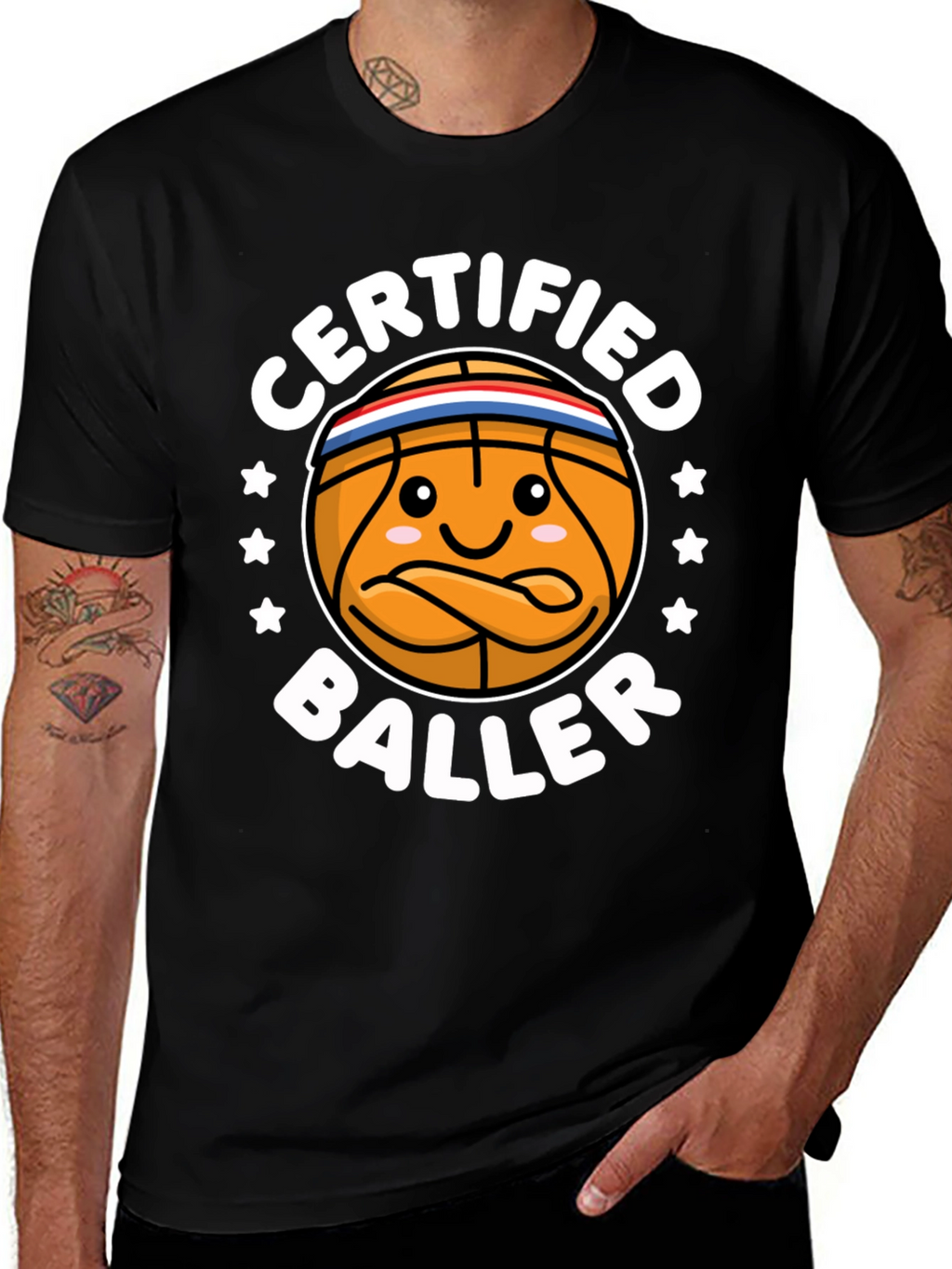 Certified Baller Basketball T-Shirt