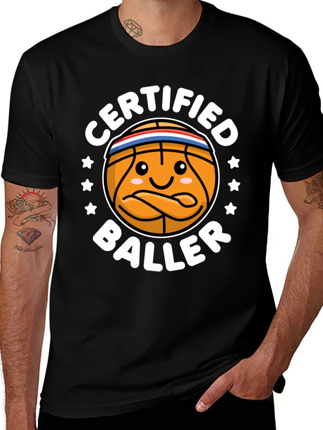 Certified Baller Basketball T-Shirt