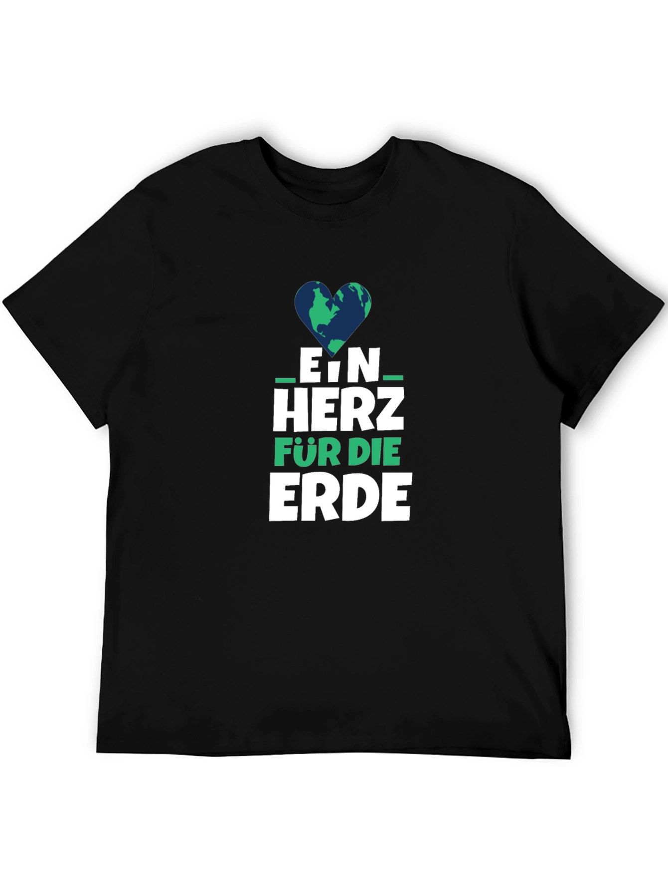 Earth Heart Graphic Tee - Ein Herz Fur Die Erde