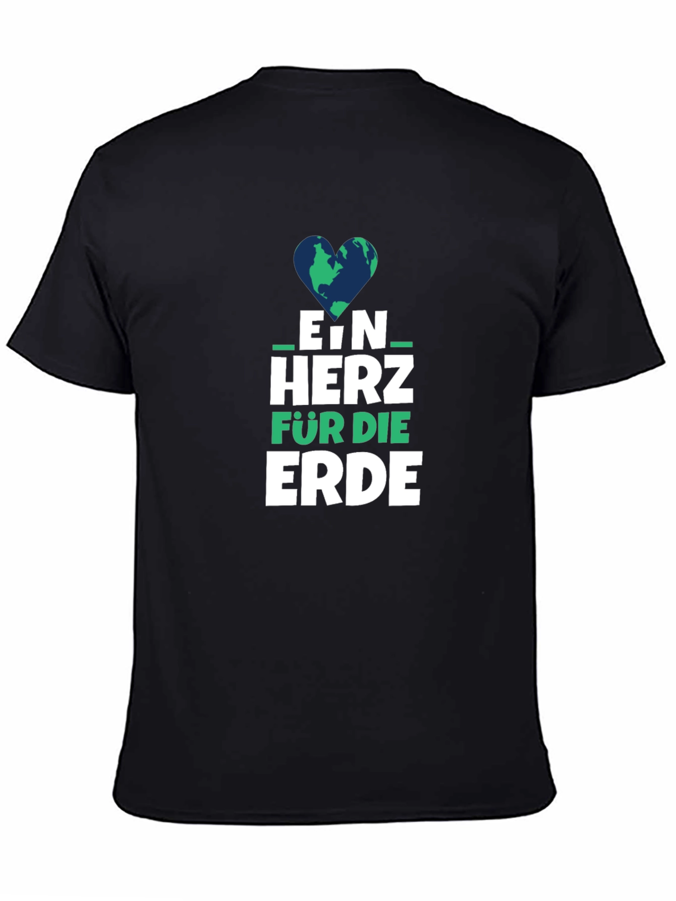 Earth Heart Graphic Tee - Ein Herz Fur Die Erde