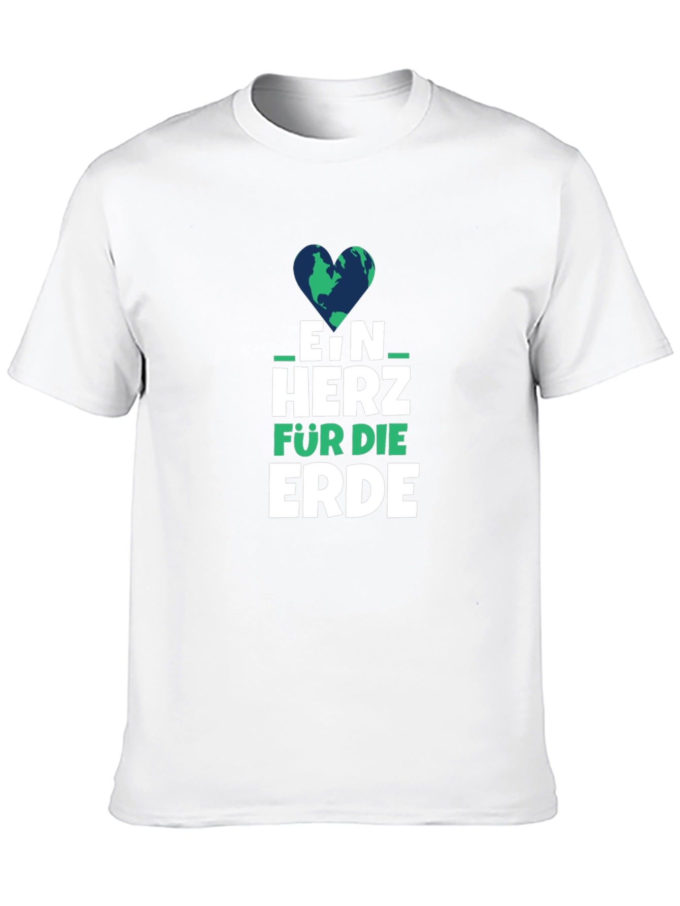 Earth Heart Graphic Tee - Ein Herz Fur Die Erde
