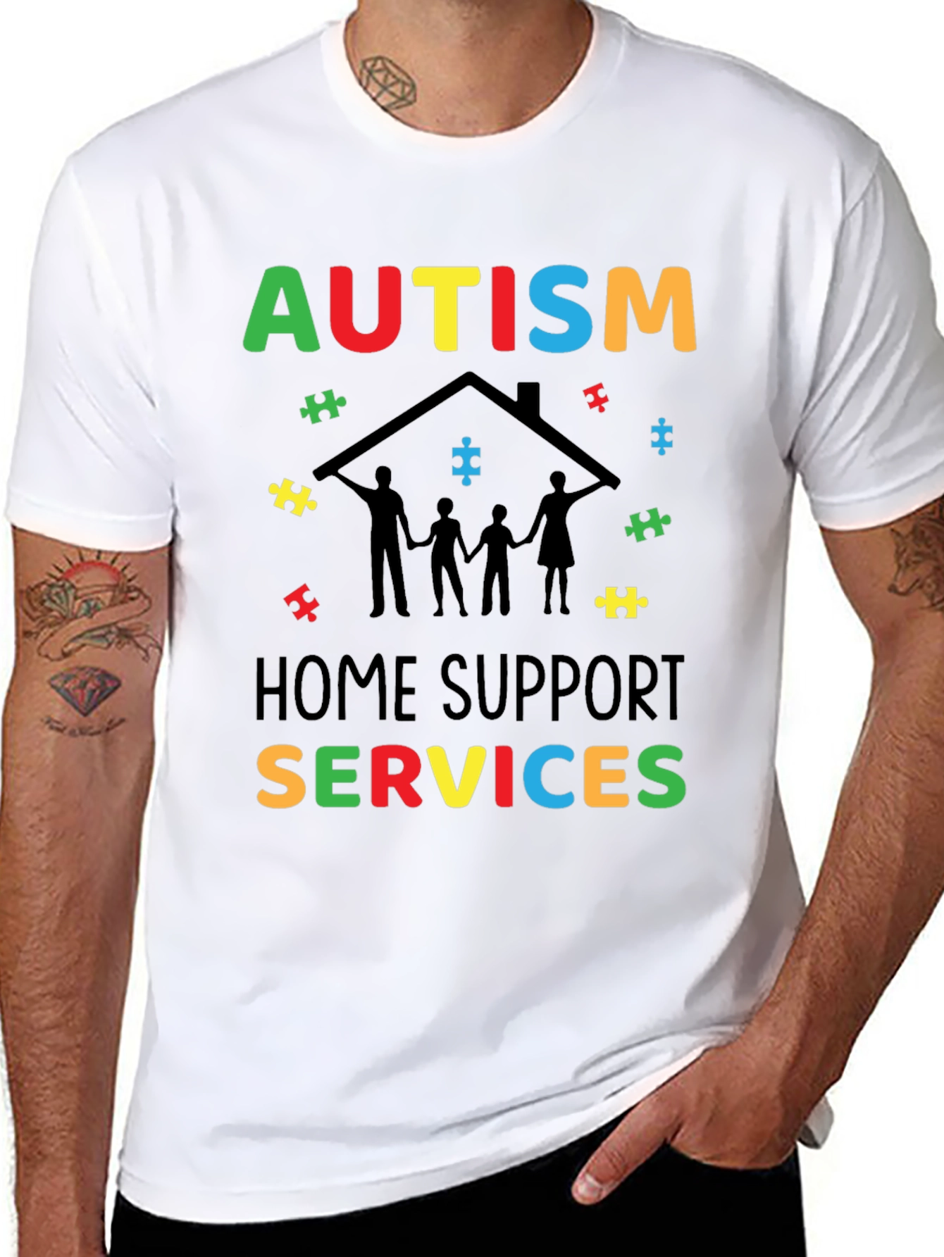 Autism Home Support Services T-Shirt