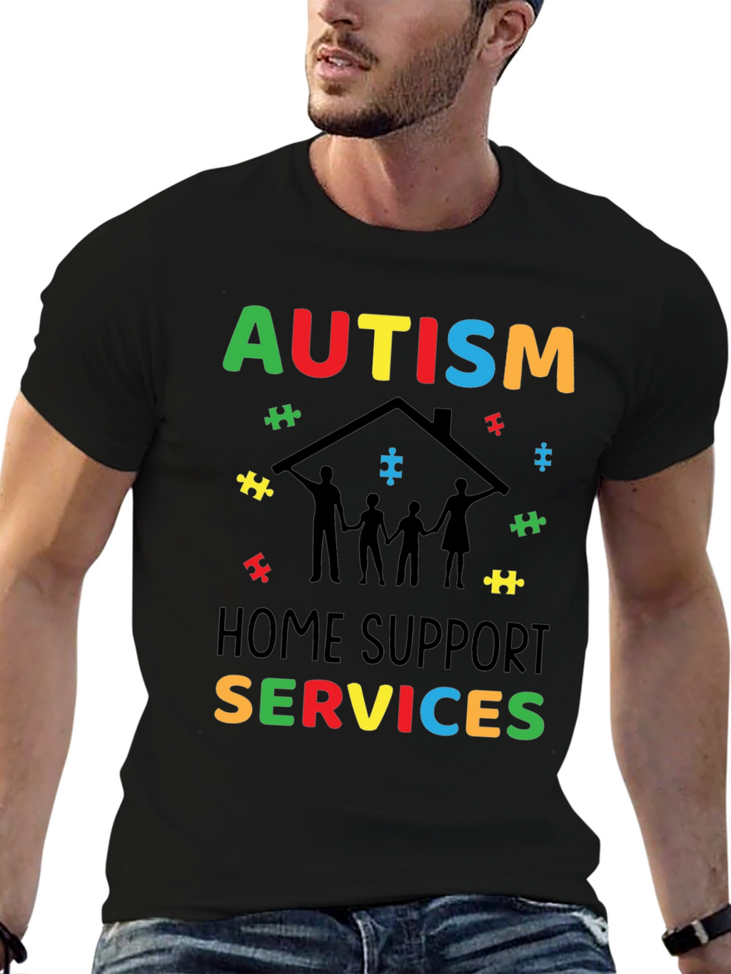 Autism Home Support Services T-Shirt