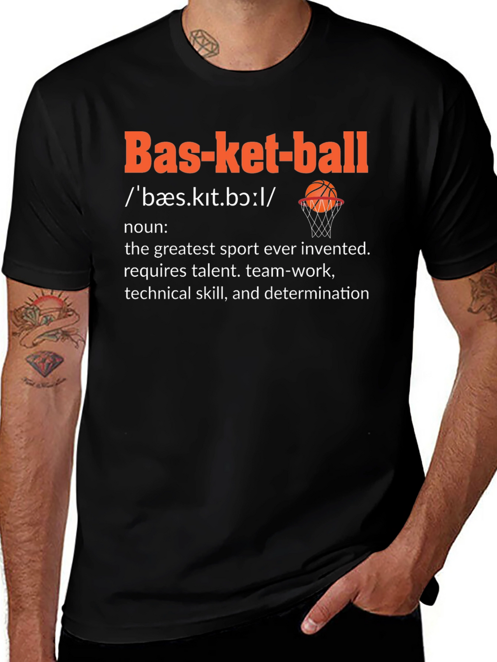 Basketball Definition Graphic Tee