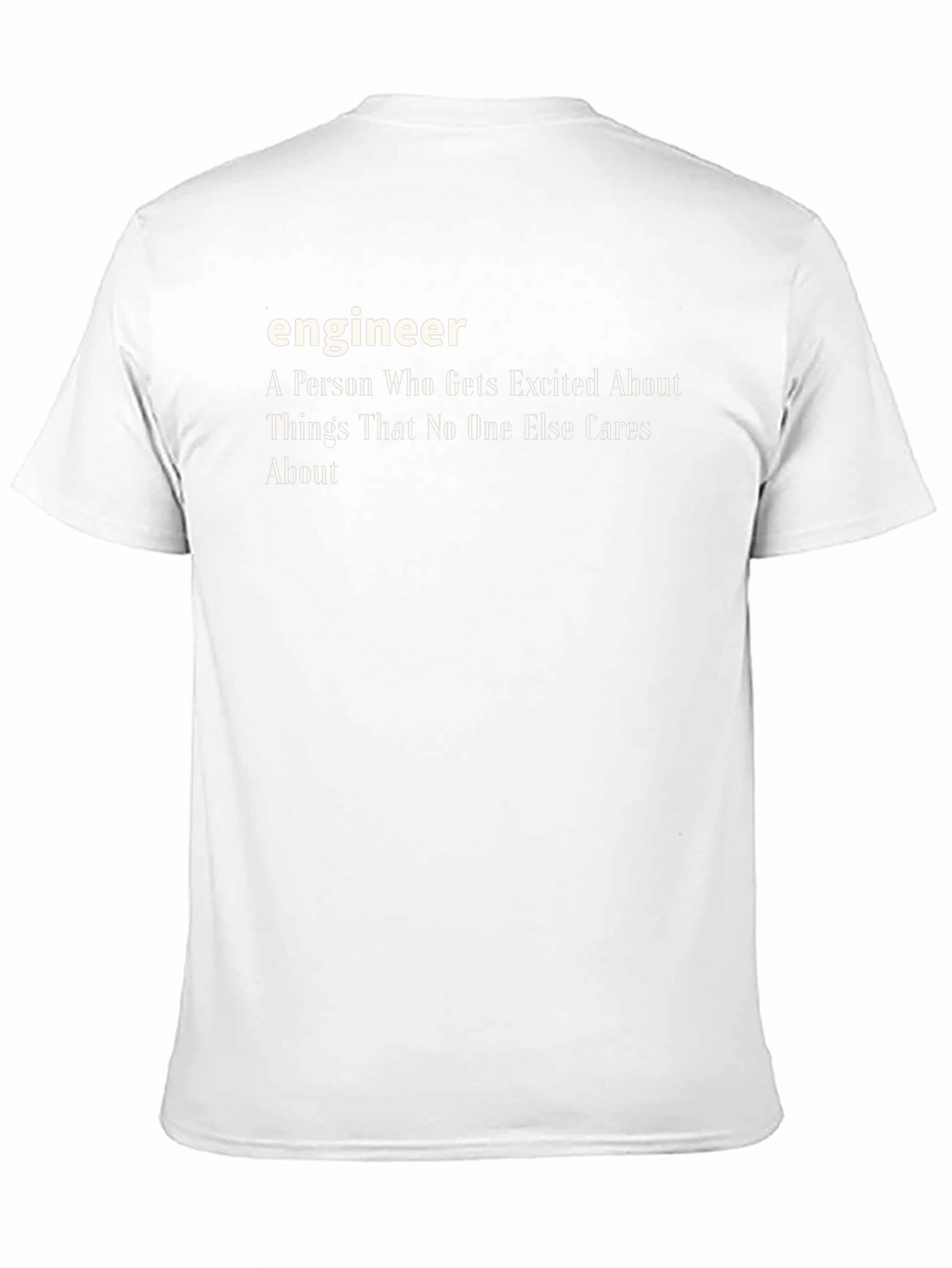 Engineer Definition Black T-Shirt