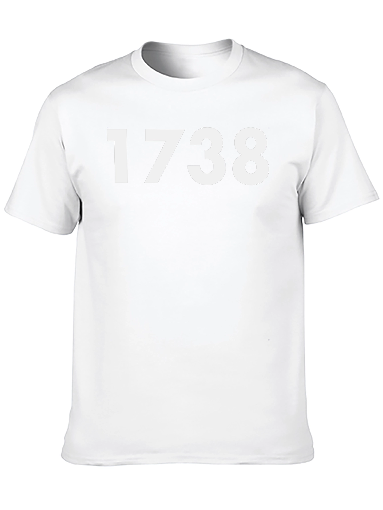1738 Graphic T-Shirt - Crew Neck Short Sleeve