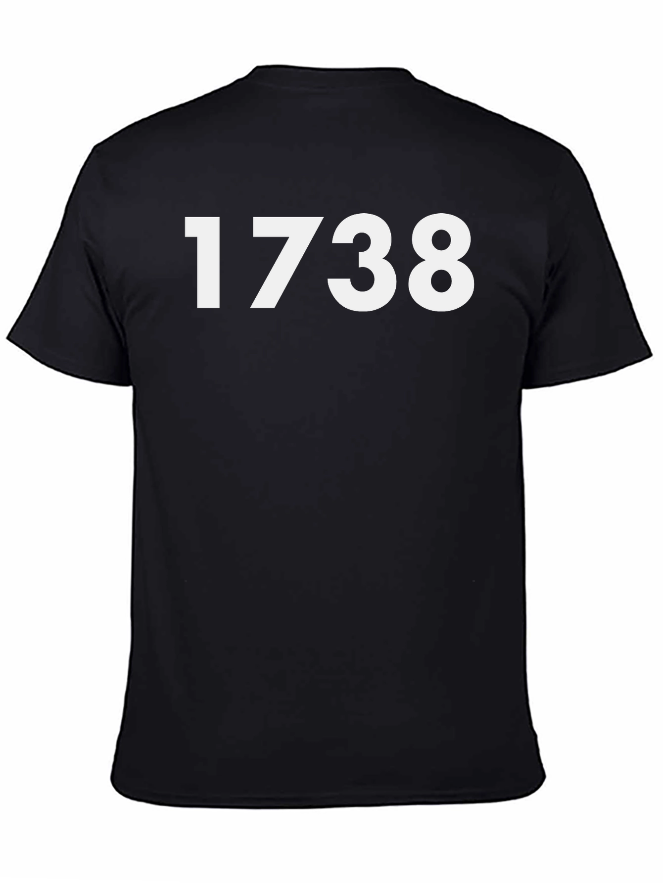 1738 Graphic T-Shirt - Crew Neck Short Sleeve