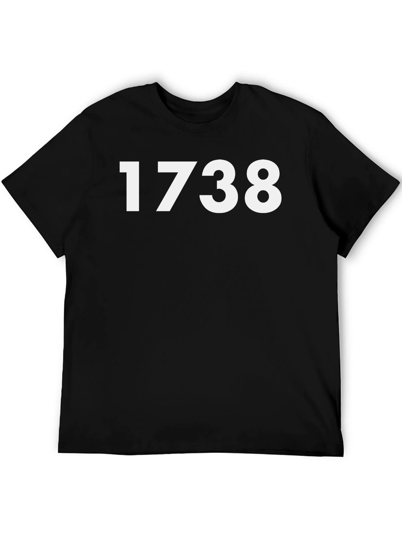 1738 Graphic T-Shirt - Crew Neck Short Sleeve