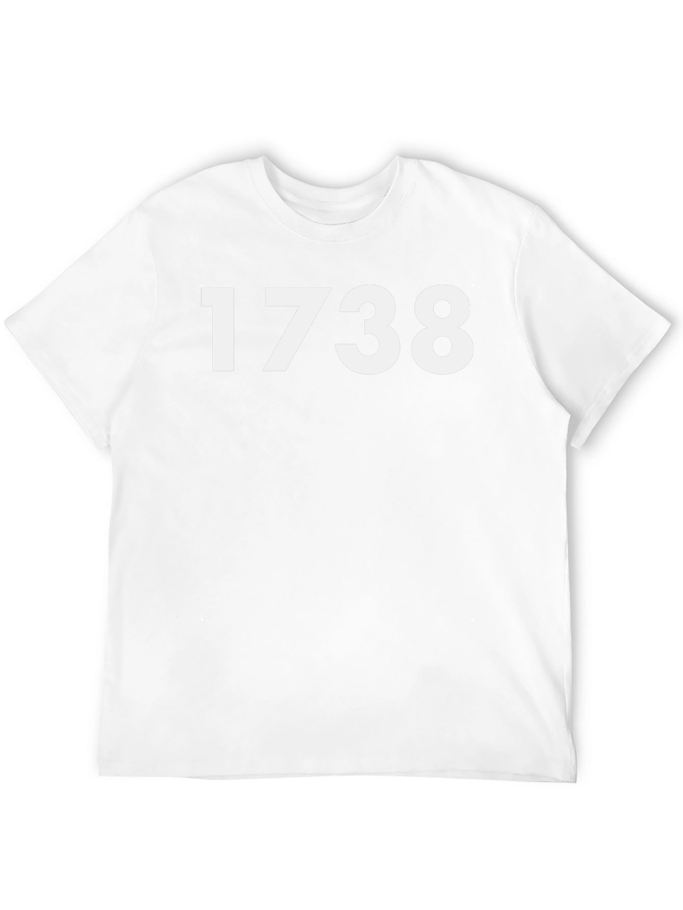 1738 Graphic T-Shirt - Crew Neck Short Sleeve