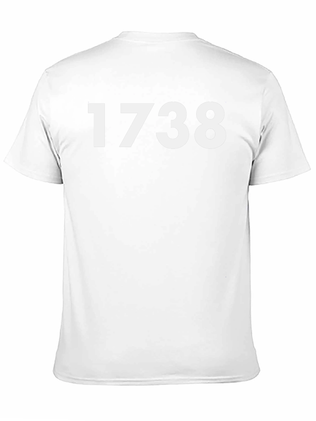 1738 Graphic T-Shirt - Crew Neck Short Sleeve