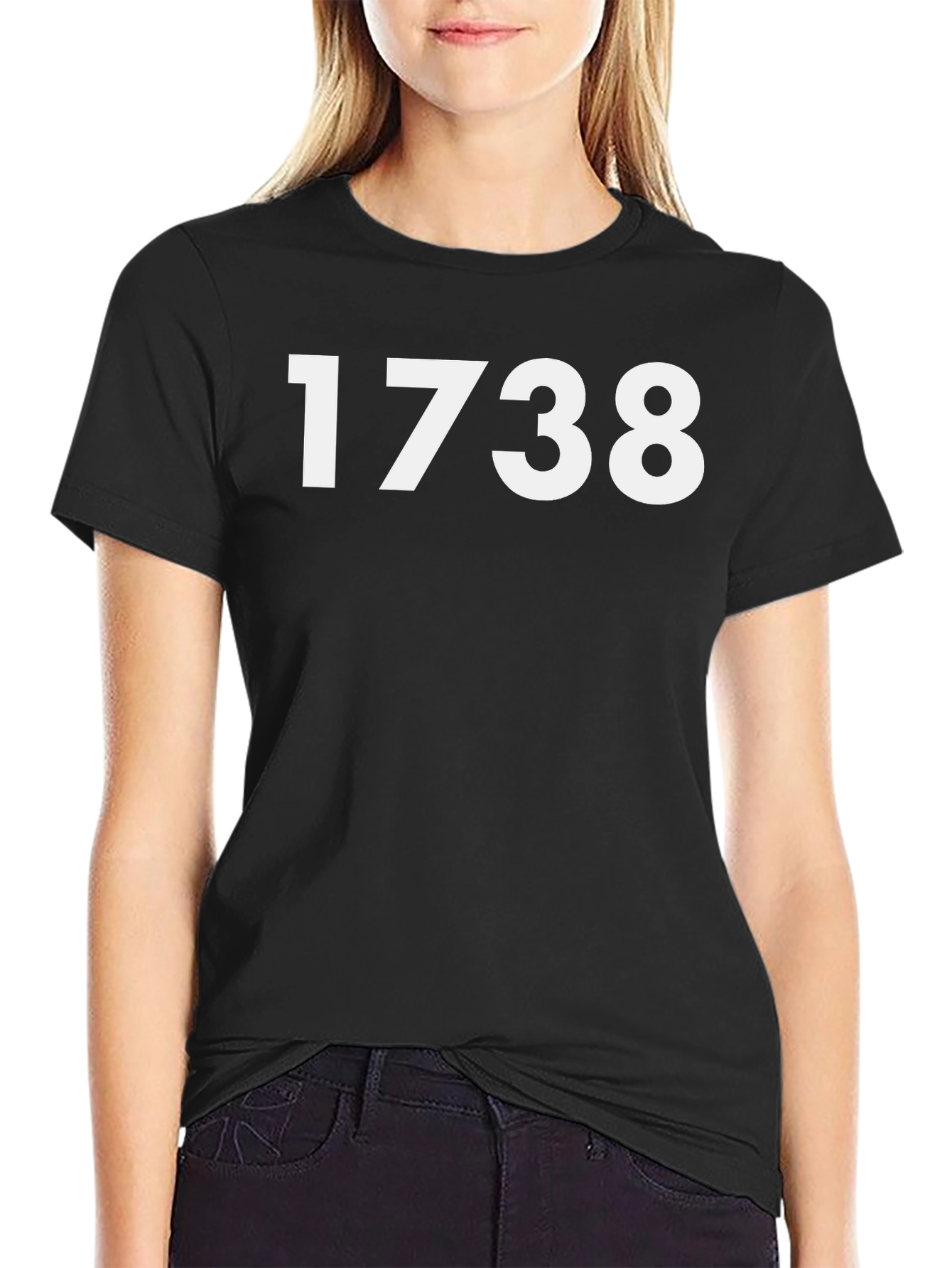 1738 Graphic T-Shirt - Crew Neck Short Sleeve