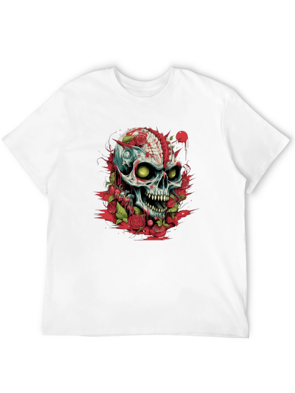 Skull & Roses Graphic Tee