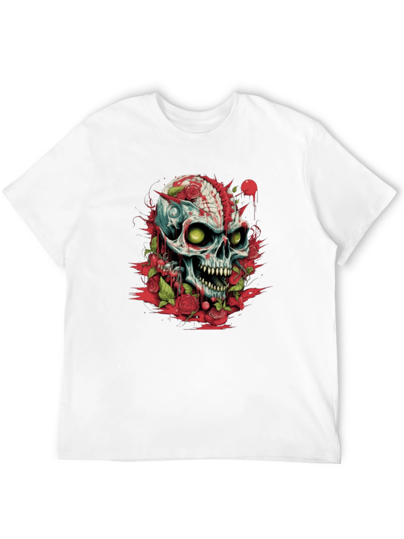 Skull & Roses Graphic Tee