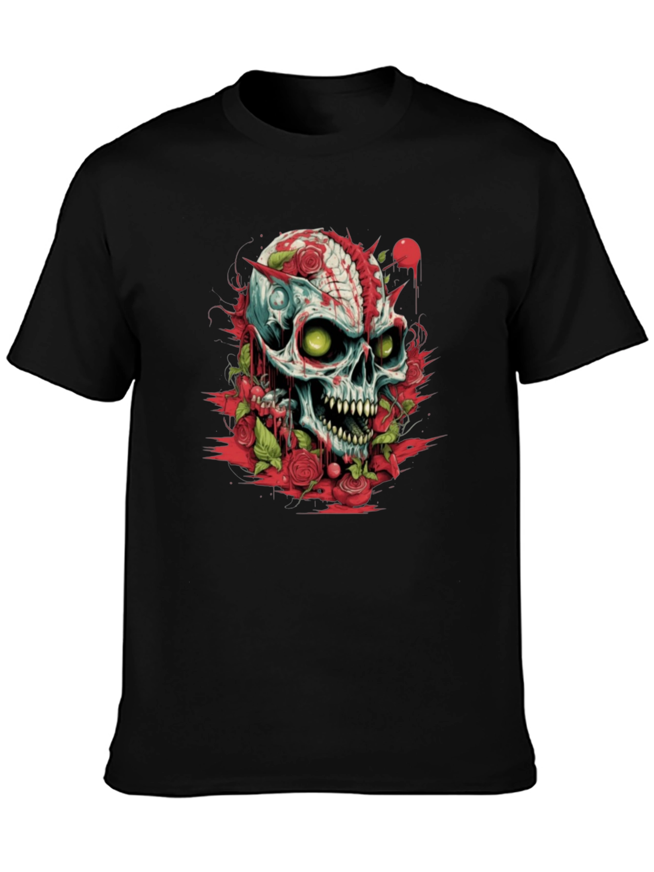 Skull & Roses Graphic Tee