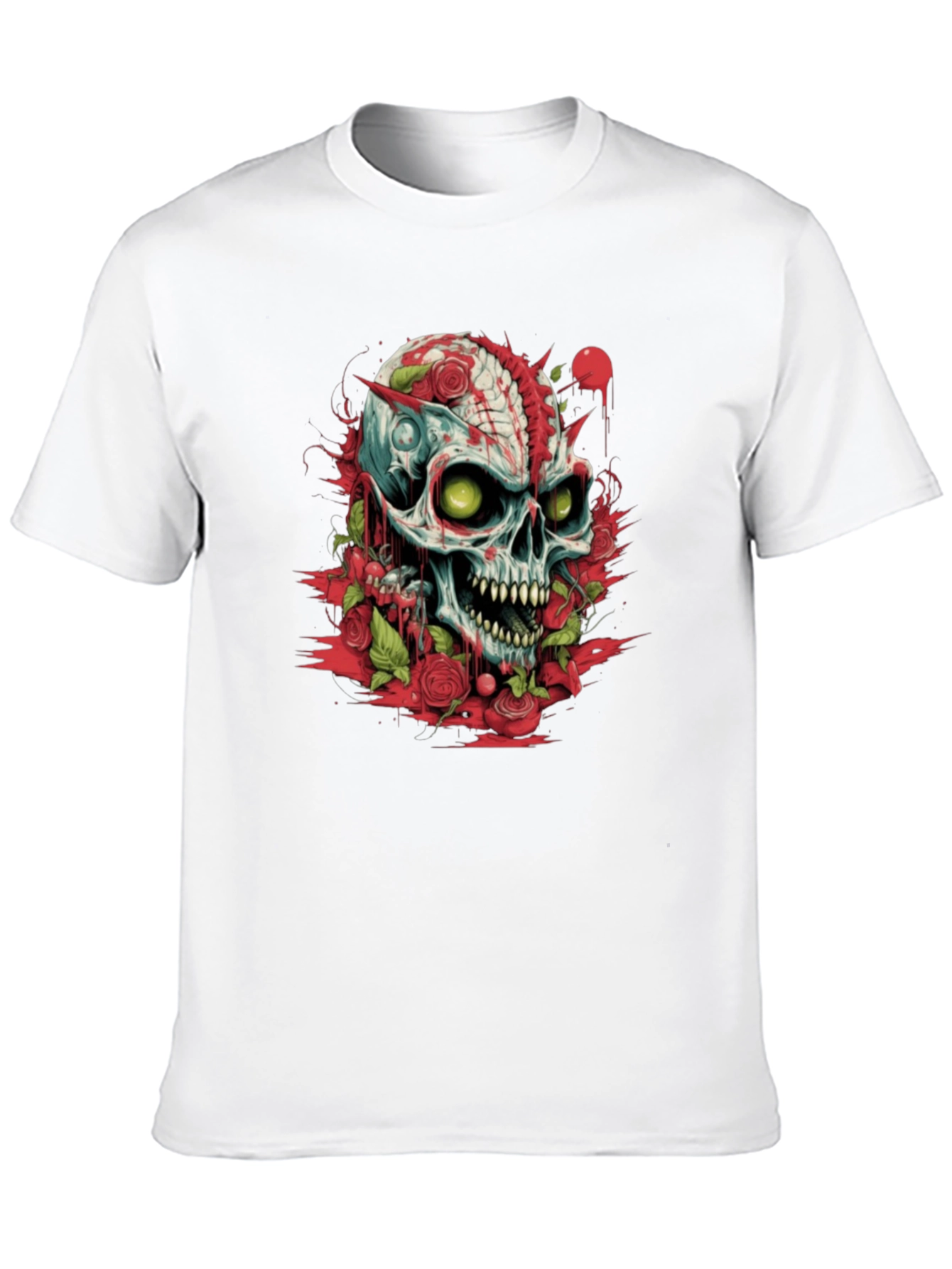 Skull & Roses Graphic Tee