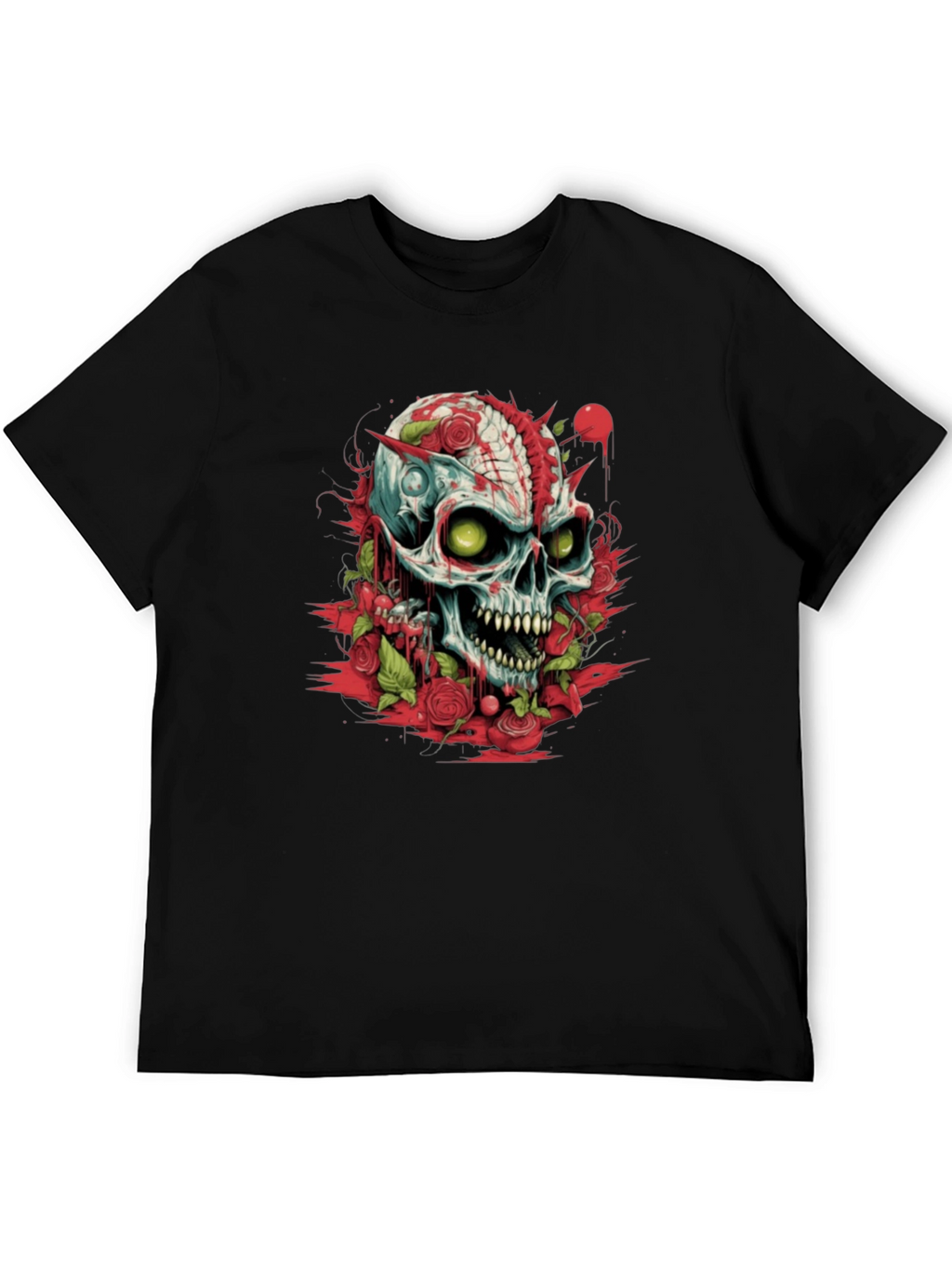 Skull & Roses Graphic Tee