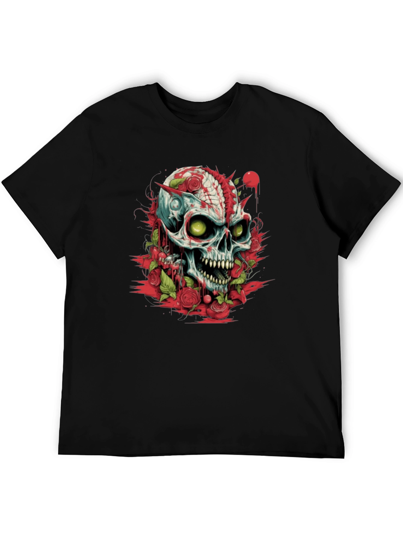 Skull & Roses Graphic Tee