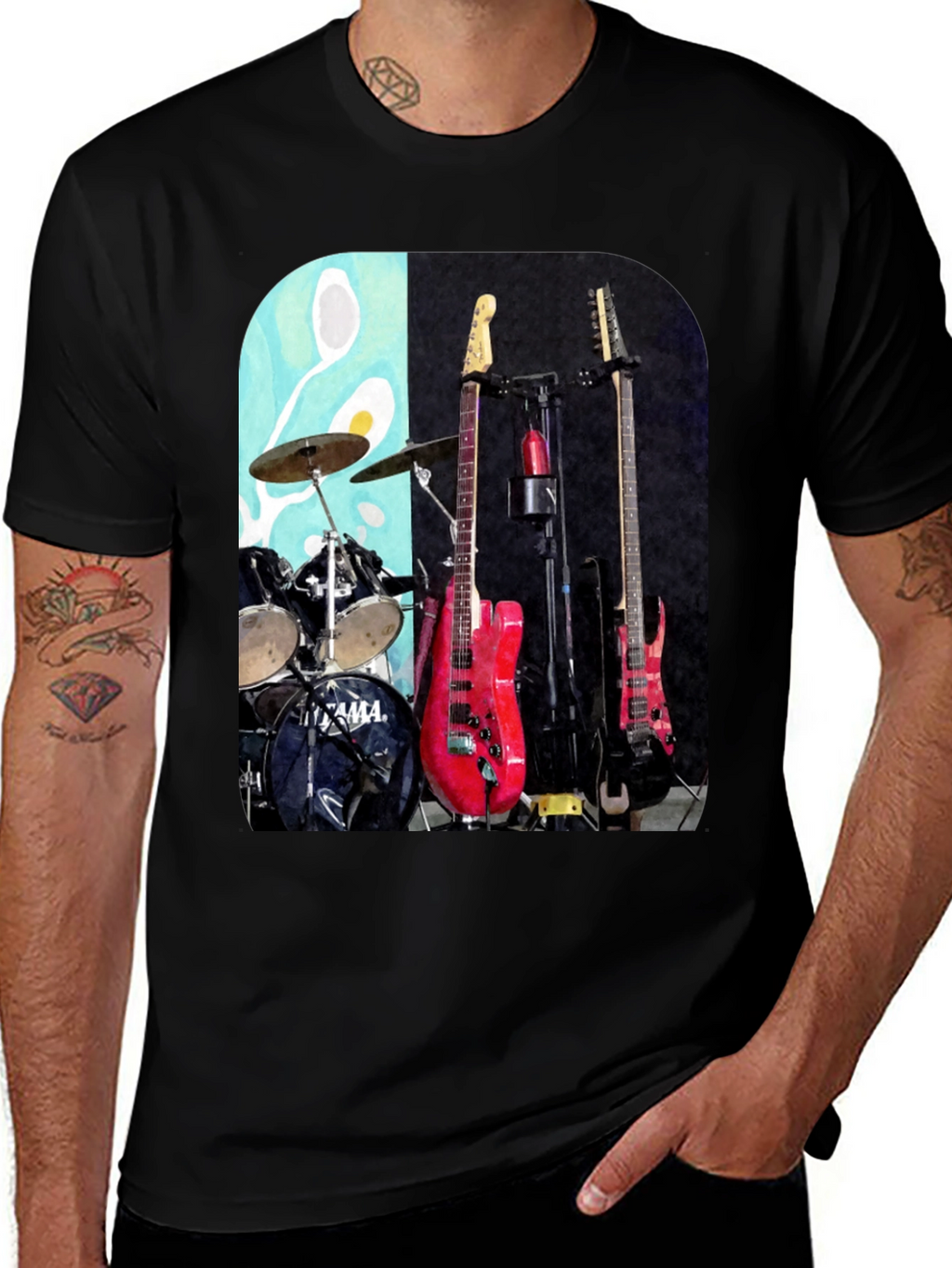 Band Equipment Graphic Tee
