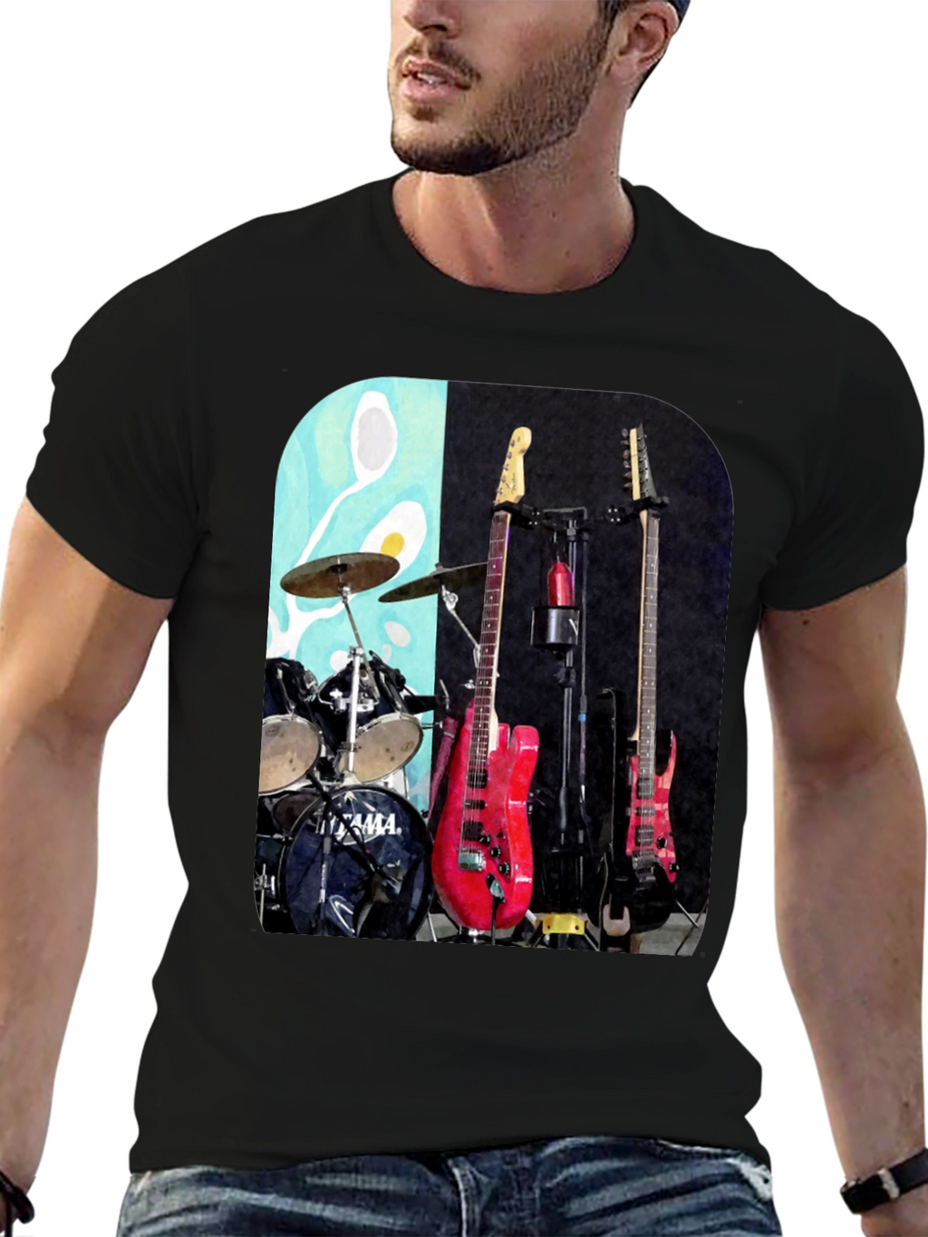 Band Equipment Graphic Tee