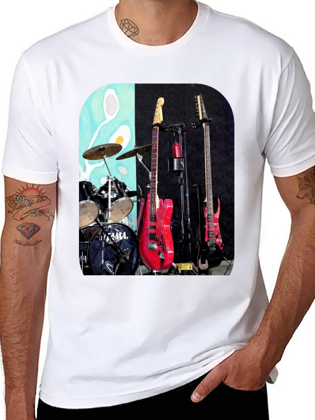 Band Equipment Graphic Tee