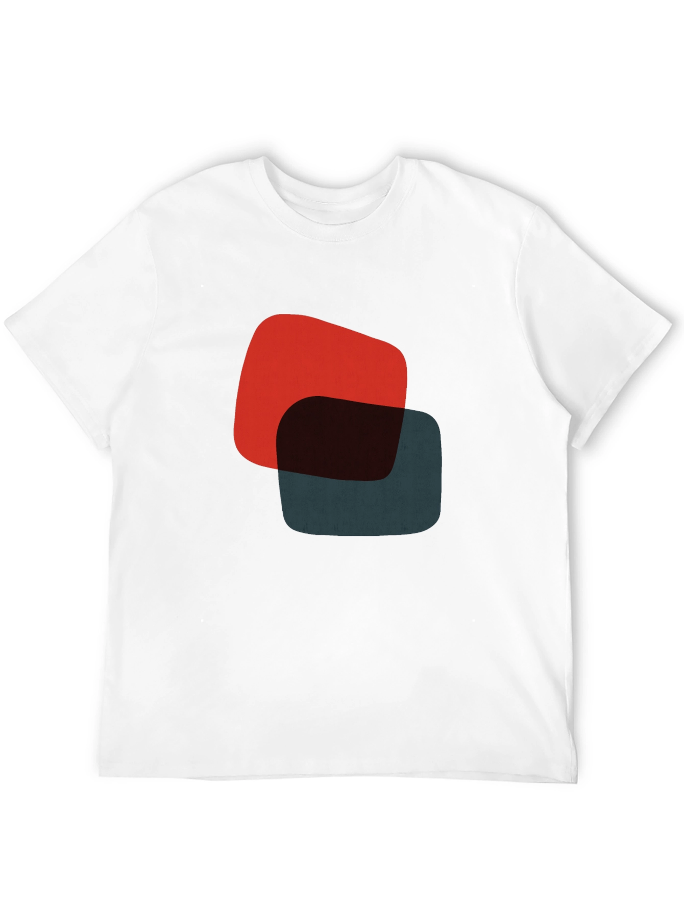 Abstract Retro Graphic Tee - Modern Style