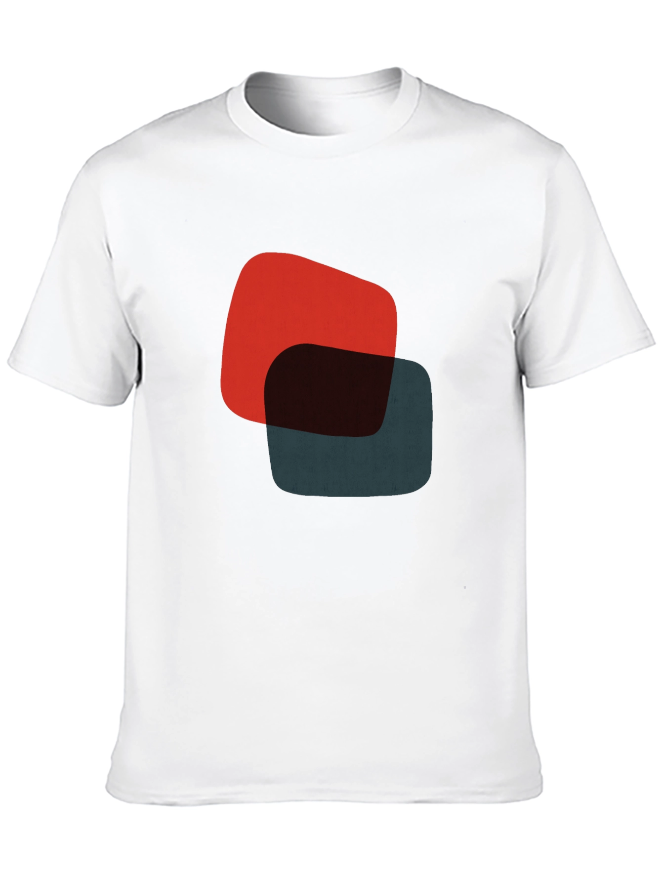 Abstract Retro Graphic Tee - Modern Style