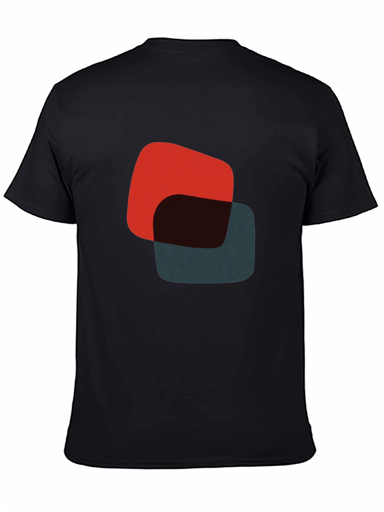 Abstract Retro Graphic Tee - Modern Style