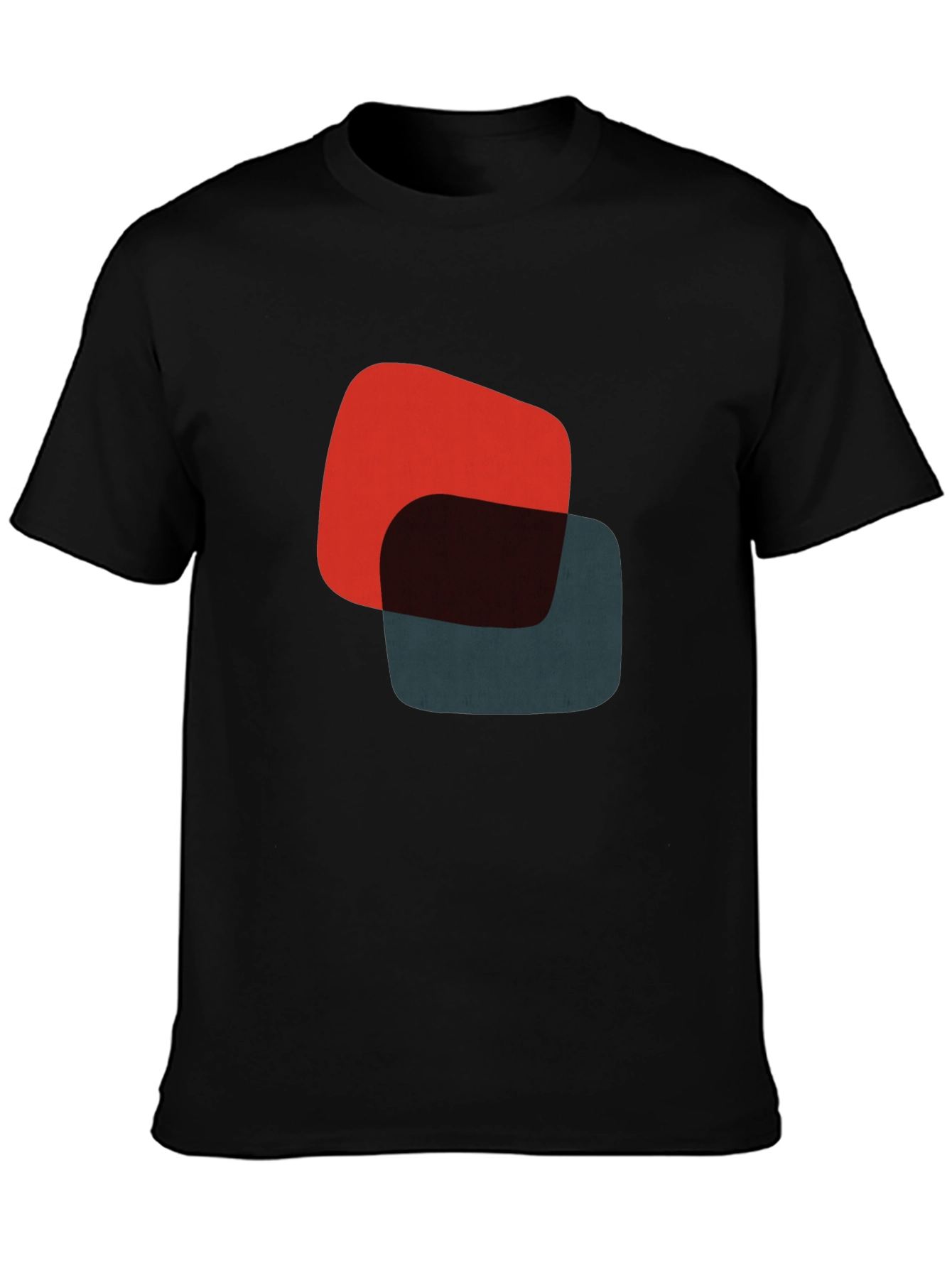 Abstract Retro Graphic Tee - Modern Style