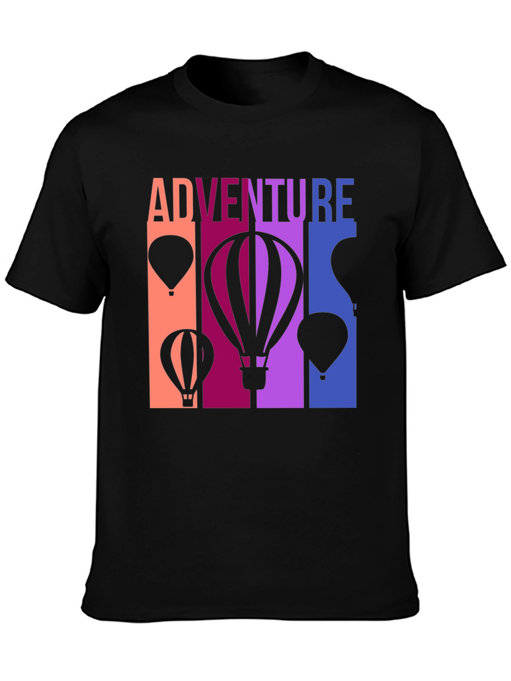 Adventure Hot Air Balloon Graphic Tee